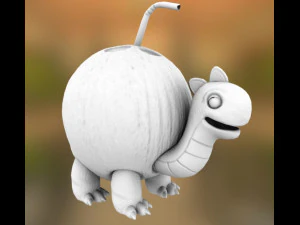 toy coconut turtle 3D Model