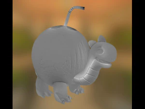 toy coconut turtle 3D Model