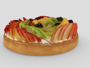 fruit cake Modelo 3D