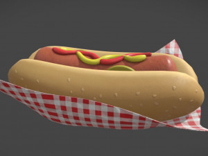 hot dog 3D Model