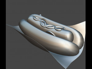 hot dog 3D Model