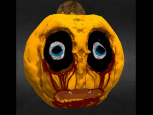 jack o lantern halloween pumpkin Modello 3D