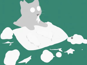 mischievous cat 3D Model