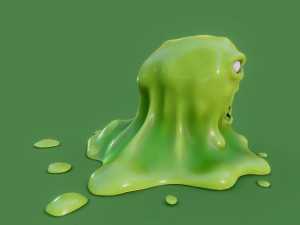 jelly monster halloween 3D Модель