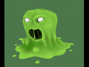 jelly monster halloween 3D Модель