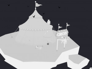 monster circus low poly low 3D 모델