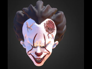 це клоунський терор Хелловін 3D Модель