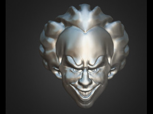 it clown terror halloween Modelo 3D