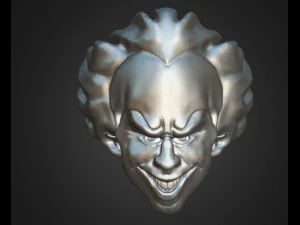it clown terror halloween 3D Model