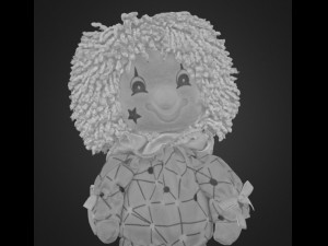 clown puppet doll 3Dモデル