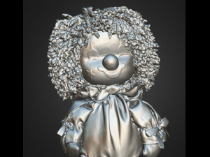 clown puppet doll 3Dモデル