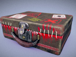 suitcase challenge 3D 모델