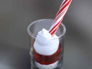 set sweet chrismas decor Model 3D