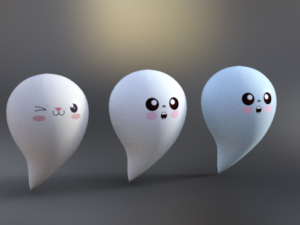 cute kawaii pack toy low-poly Model 3D