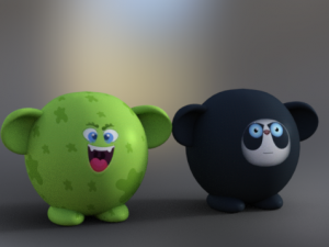 cute kawaii pack toy low-poly Model 3D