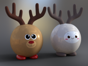cute kawaii pack toy low-poly Model 3D