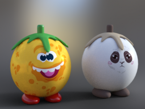 cute kawaii pack toy low-poly Model 3D