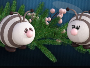 cute kawaii pack toy low-poly Model 3D
