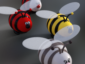 cute kawaii pack toy low-poly Model 3D