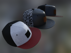 caps skate Modelo 3D