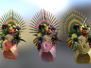 accessories carnival brasil 3D मॉडल