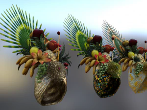 accessories carnival brasil 3D Model