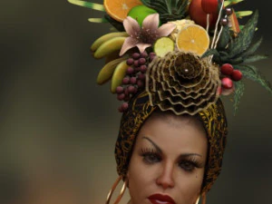 accessories carnival brasil 3D Model