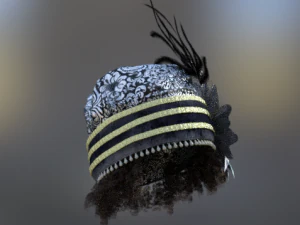 hat 1920 vintage 3D Model