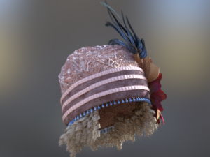 hat 1920 vintage 3D Model