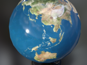 globe 3D Model