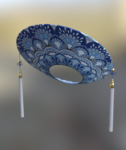 headware vietnamese 3D Модель .c4d .max .obj .3ds .fbx .stl .blend 
