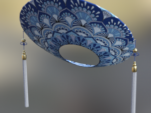headware vietnamese Modelo 3D