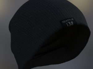 beanie accessories 3D Model
