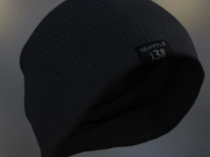 beanie accessories 3D Model