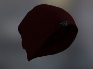 beanie accessories 3D Model