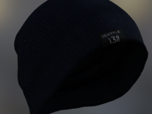 beanie accessories 3D Model