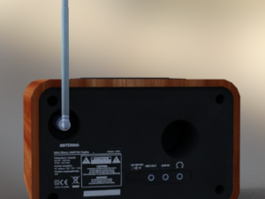 vintage radio 3Dモデル