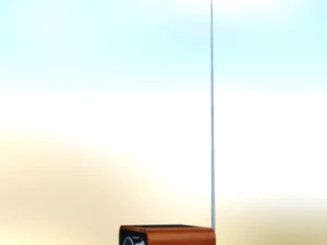 vintage radio 3D Model