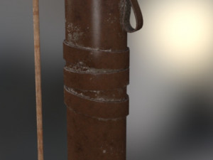 bow arrow Model 3D
