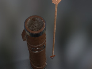 bow arrow Model 3D