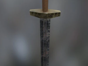 axe and swords 3D Model