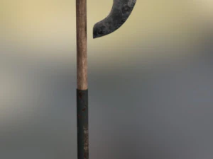 axe and swords 3D Model