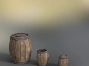 opakowanie beczki Model 3D
