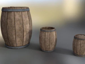 barrel pack 3D Model