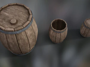 barrel pack 3D Model
