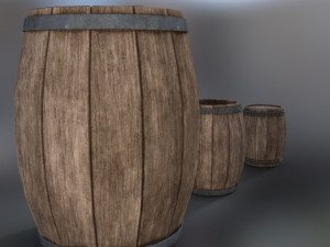 barrel pack Model 3D