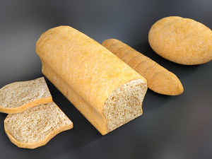 breads 3D Model