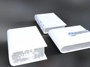 books 3D Model
