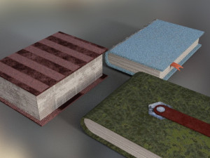 books 3Dモデル