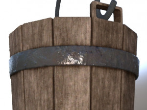 Medieval Bucket Modello 3D